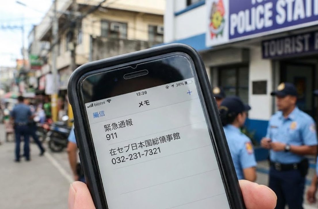 フィリピン 緊急時の連絡先とトラブル対応