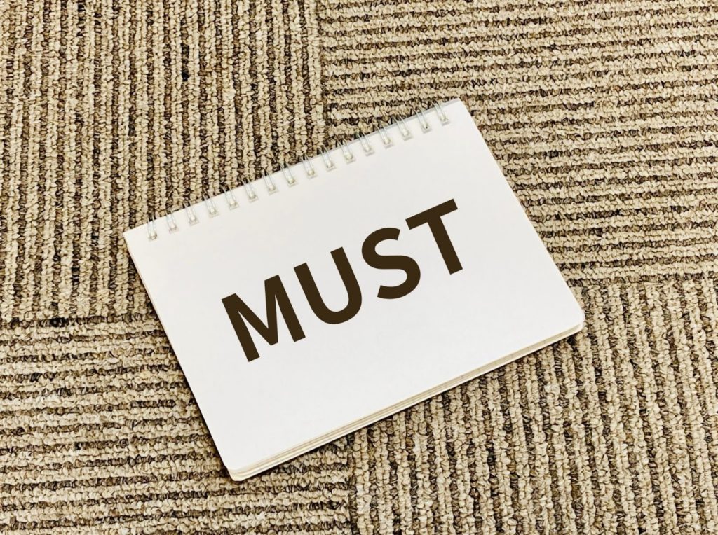 must